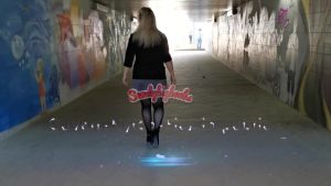 Sandybigboobs Porno Video: Ouver-Nylon-Fick in public