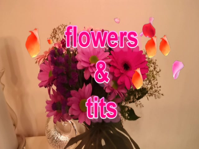 Sandybigboobs Porno Video: flowers and tits