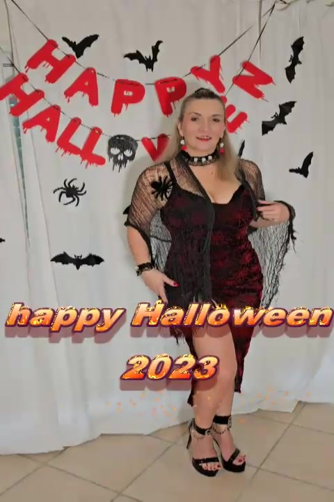 Sandybigboobs Porno Video: happy Halloween 2023